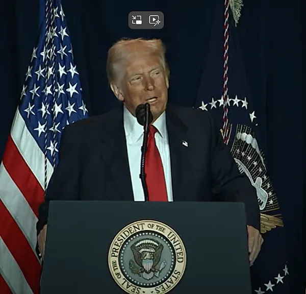 President Donald Trump Speaks At National Prayer Breakfast