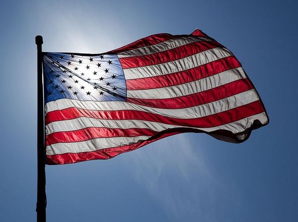 Old Glory returns to Hampshire College