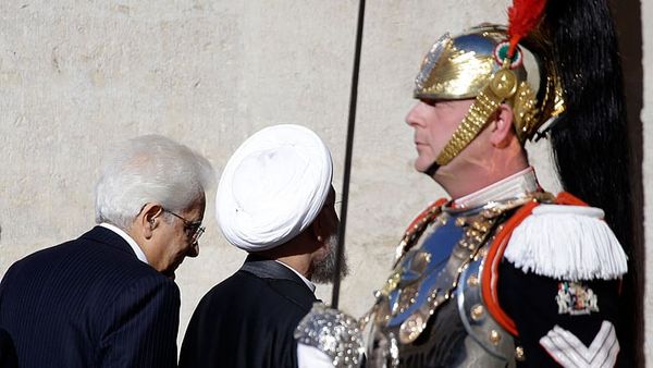 Iranian president Rouhani begins 4-day European visit