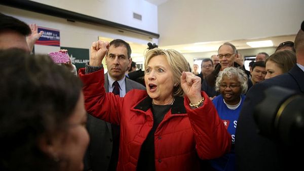 Clinton takes Iowa, beating back Sanders’ strong challenge