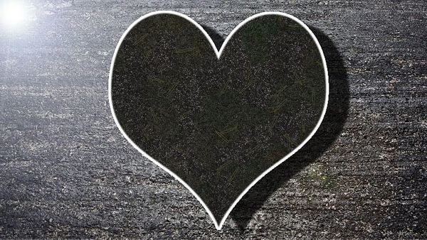 Poem: Tar paper heart