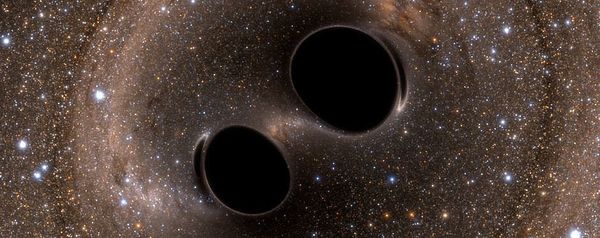 Gravity waves as black holes collide prove Einstein right