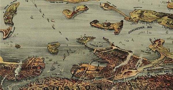 Ship remains found buried blocks from Seaport seawall