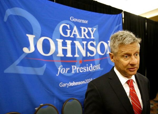 Libertarians pick Johnson, Weld for White House bid