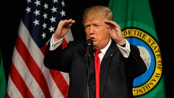 Bucking trends, Trump sends teams to Democrat-leaning states