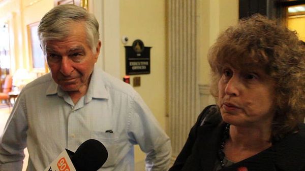 Dukakis, Pollack find some common ground on North-South rail