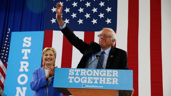 Sanders finally endorses Clinton