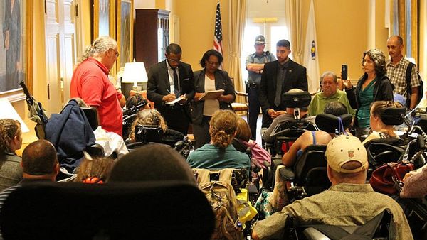 Protesters fear new OT policy will threaten access to care