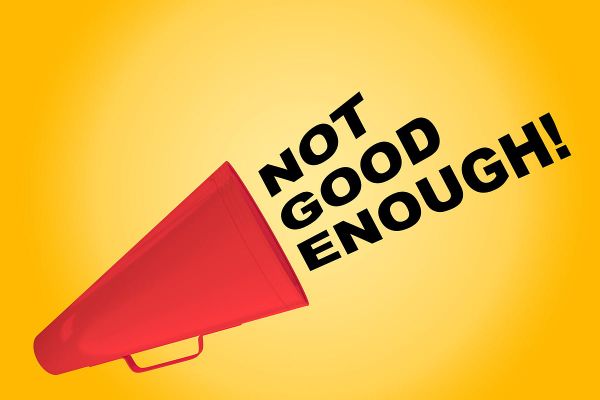 The Time When My Wife Just Wasn’t Good Enough