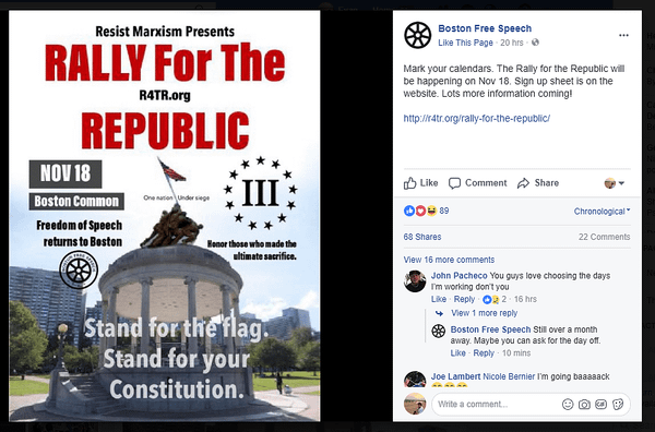 Free Speech Group to Hold Another Boston Common Rally in November — With or Without Permit