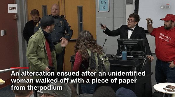 College Adviser Who Tried To Silence Conservative Speaker At UConn Cries Fascism