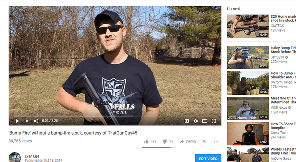 YouTube Banning Gun Videos