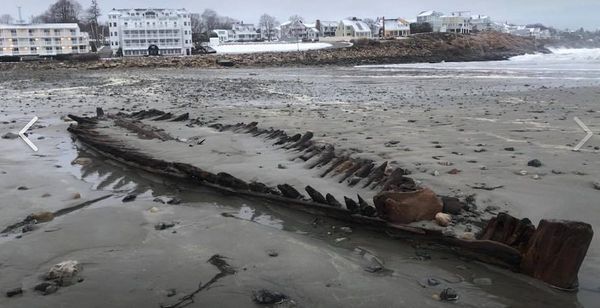 Nor’easter Reveals Remains of Revolutionary War-Era Ship