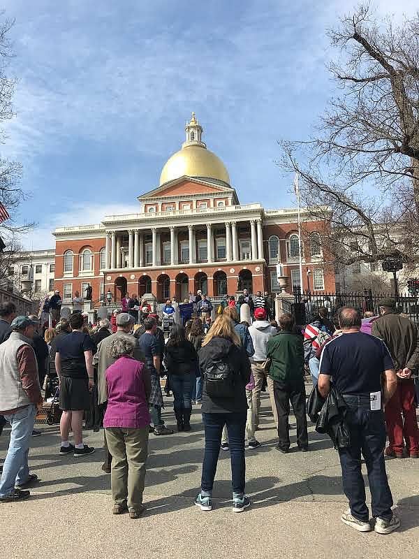 Abortion Expansion Bill Draws Protesters To Massachusetts State House