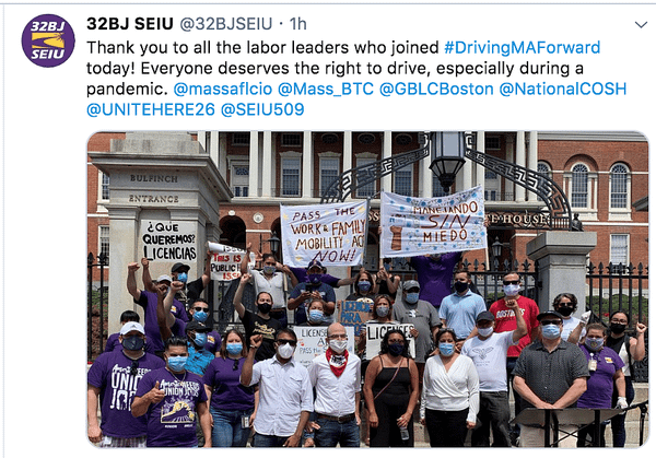 Union Proclaims Fast To Try To Get Driver’s Licenses for Illegal Immigrants in Massachusetts