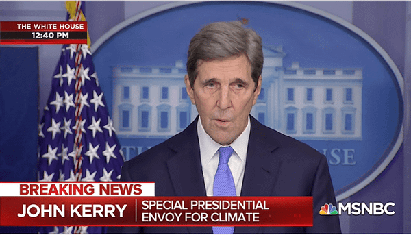 John Kerry:  Capitalism, Not Government, Likely to Lead Shift to Green Economy