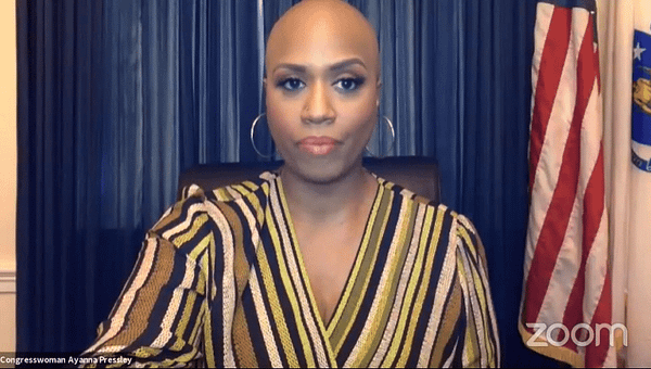 Ayanna Pressley Hits Trump Over Project 2025, Which He Has Disavowed