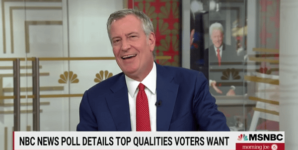 Bill de Blasio Joining Harvard Institute of Politics