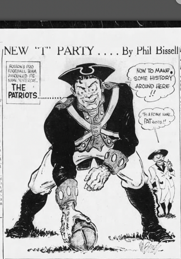 Nonagenarian Rockport Resident Created Classic New England Patriots Logo