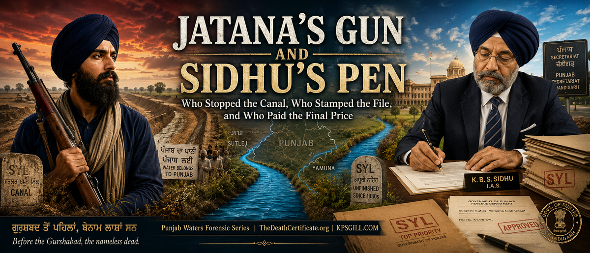 JATANA’S GUN AND SIDHU’S PEN
