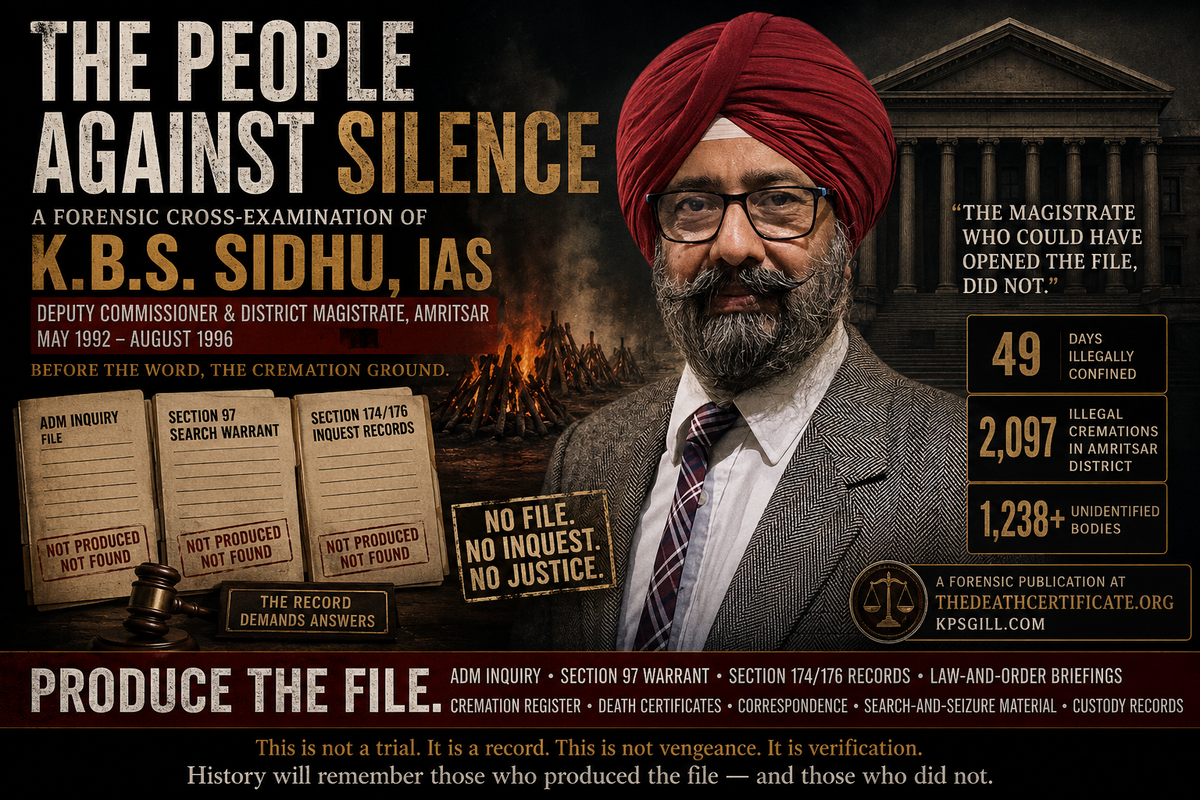THE PEOPLE AGAINST SILENCE