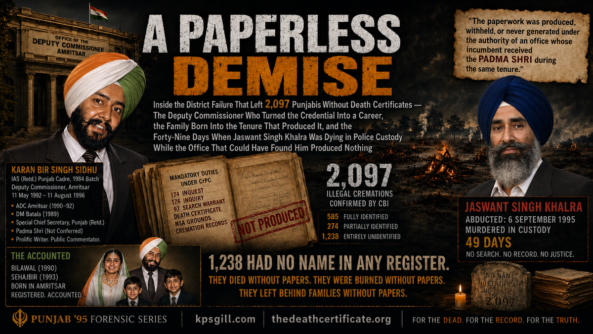 A PAPERLESS DEMISE