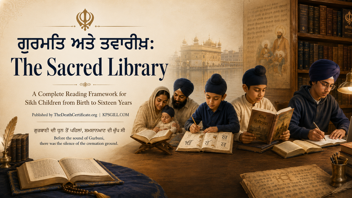ਗੁਰਮਤਿ ਅਤੇ ਤਵਾਰੀਖ਼: The Sacred Library