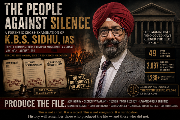 THE PEOPLE AGAINST SILENCE