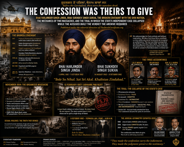 The Confession as Indictment: Forensic Asymmetry and the Sovereign Verdict of Jinda and Sukha