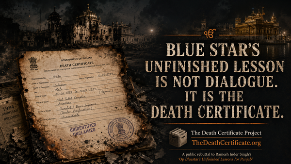 BLUE STAR’S UNFINISHED LESSON IS NOT DIALOGUE. IT IS THE DEATH CERTIFICATE.