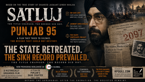 Jaswant Singh Khalra: THE VOICE THEY COULD NOT CREMATE