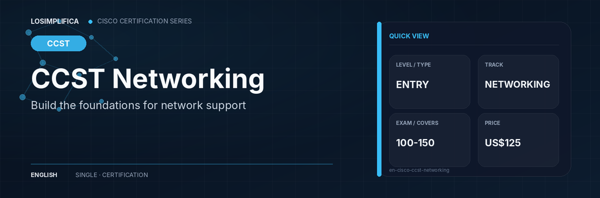 100-150 CCST Networking Certification Guide