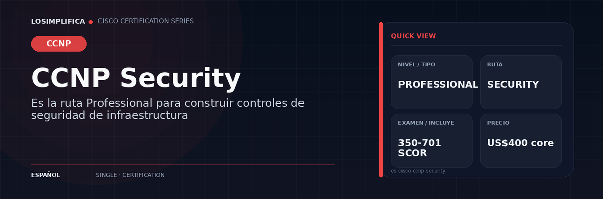 350-701 SCOR: Guía de certificación CCNP Security