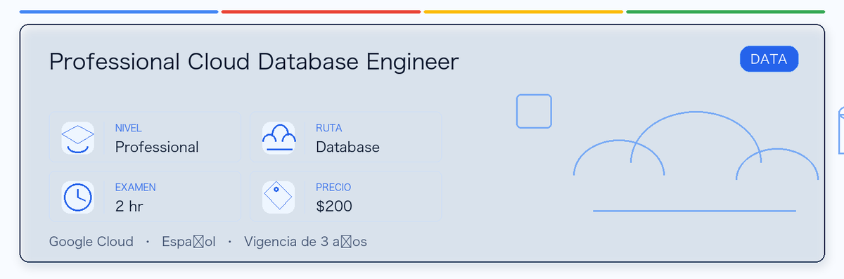 Guía práctica de Professional Cloud Database Engineer: a quién le conviene, por qué puede valer la pena, cómo prepararse y dónde encaja en la ruta de Google.