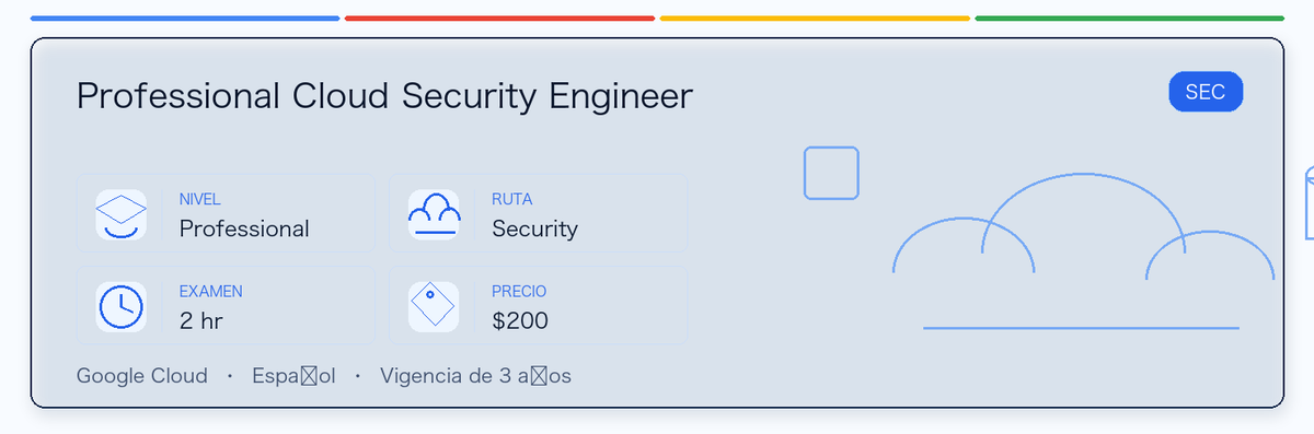 Guía práctica de Professional Cloud Security Engineer: a quién le conviene, por qué puede valer la pena, cómo prepararse y dónde encaja en la ruta de Google.