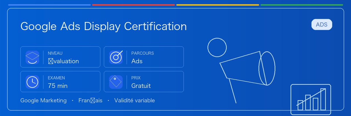 Guide pratique de Google Ads Display Certification : public concerné, intérêt, préparation et place dans le parcours Google.