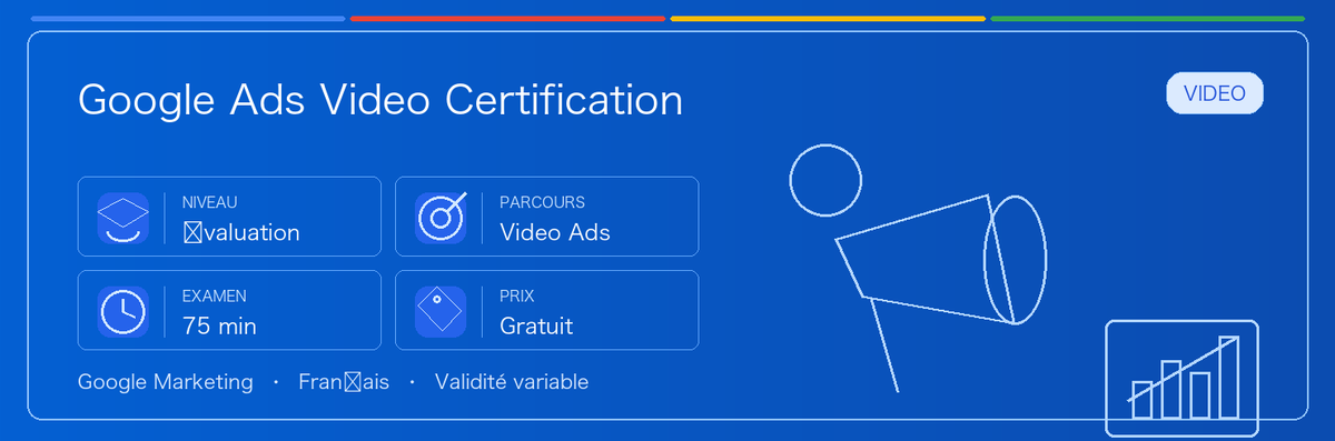 Guide pratique de Google Ads Video Certification : public concerné, intérêt, préparation et place dans le parcours Google.