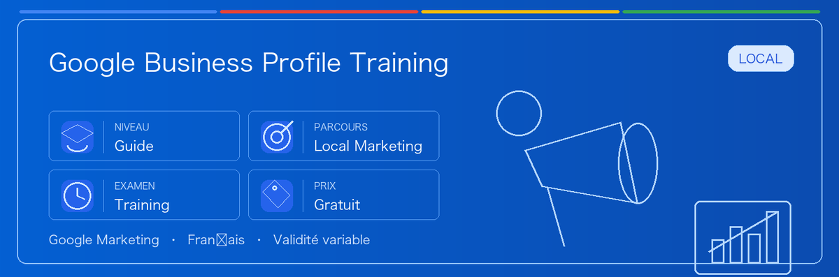 Guide pratique de Google Business Profile Training : public concerné, intérêt, préparation et place dans le parcours Google.