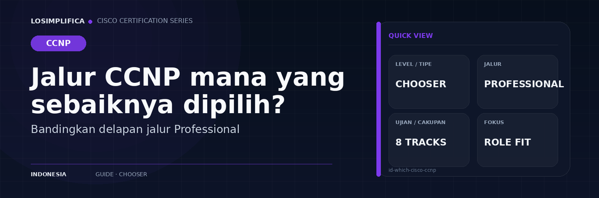 Jalur CCNP mana yang harus dipilih