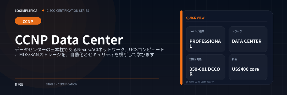 350-601 DCCOR：CCNP Data Center 認定ガイド