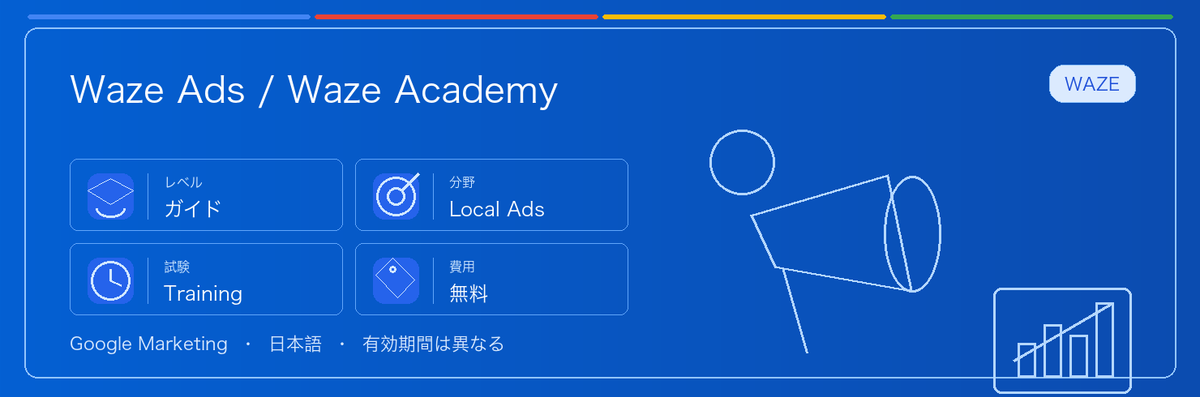 Waze Ads / Waze Academy の実用ガイド。対象者、受ける理由、準備方法、Google 認定ルートでの位置づけを整理します。