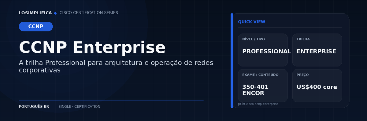 350-401 ENCOR: guia da certificação CCNP Enterprise