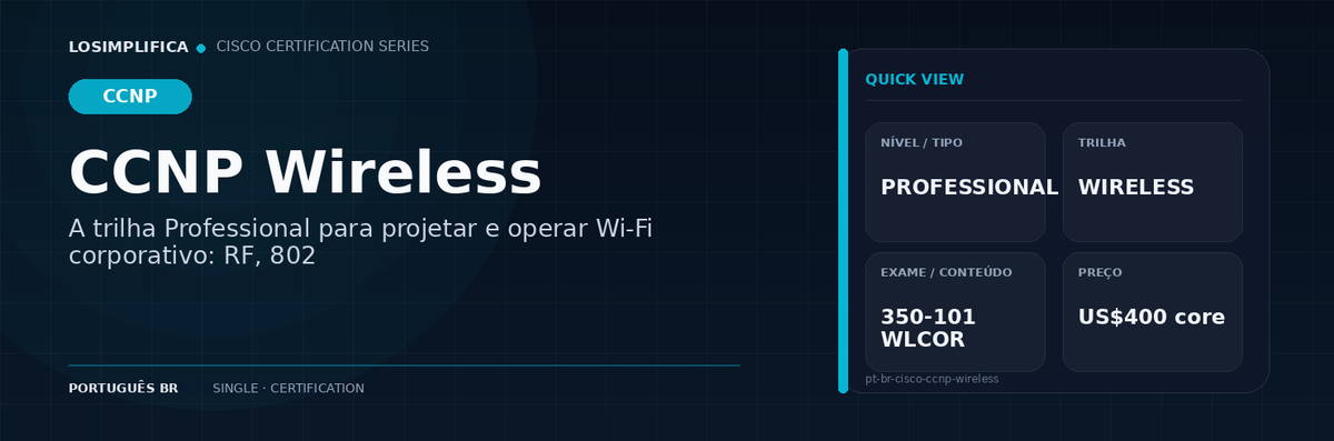 350-101 WLCOR: guia da certificação CCNP Wireless