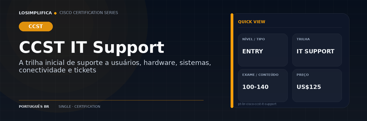 100-140: guia da certificação CCST IT Support