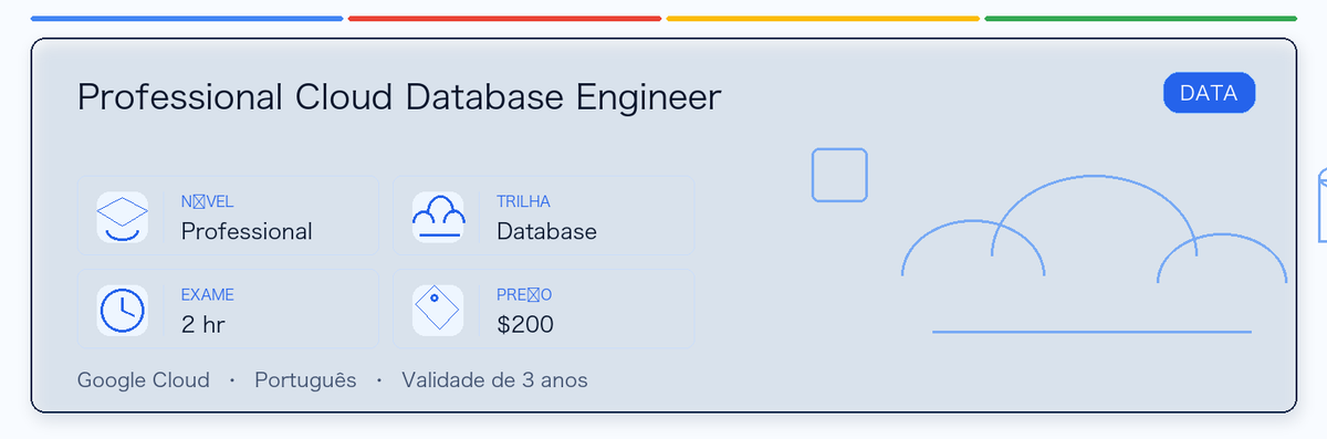 Guia prático de Professional Cloud Database Engineer: para quem serve, por que pode valer a pena, como se preparar e onde entra na trilha Google.
