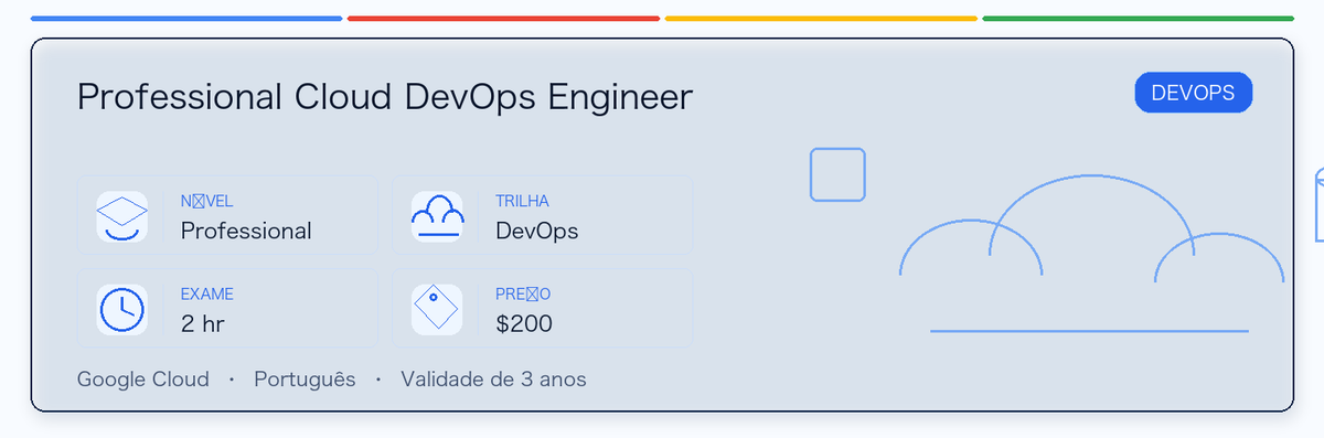 Guia prático de Professional Cloud DevOps Engineer: para quem serve, por que pode valer a pena, como se preparar e onde entra na trilha Google.
