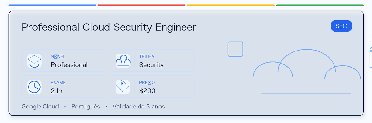Guia prático de Professional Cloud Security Engineer: para quem serve, por que pode valer a pena, como se preparar e onde entra na trilha Google.