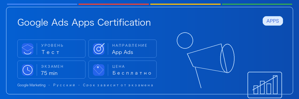 Практическое руководство по Google Ads Apps Certification: кому подходит, зачем сдавать, как готовиться и место в пути Google.