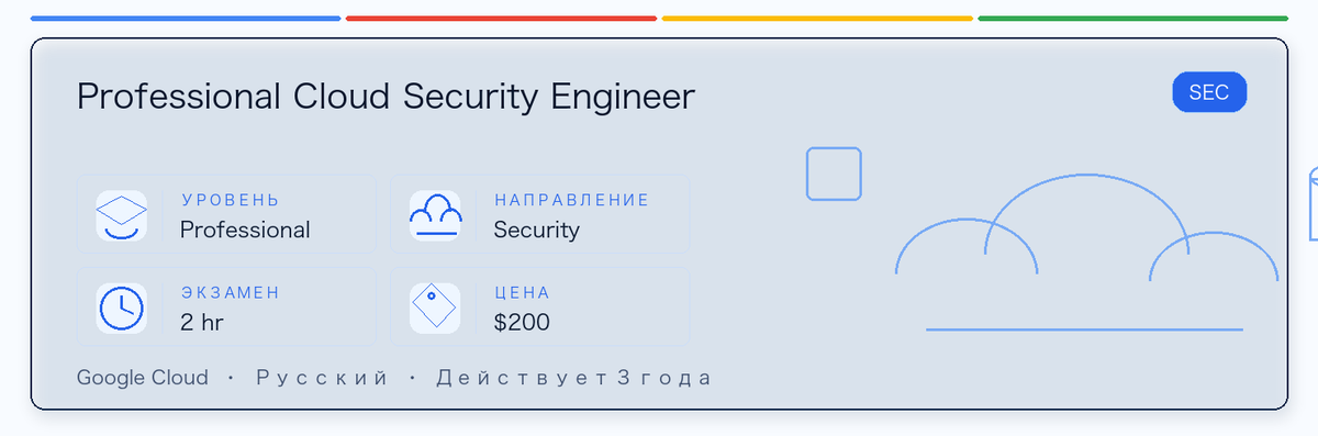 Практическое руководство по Professional Cloud Security Engineer: кому подходит, зачем сдавать, как готовиться и место в пути Google.