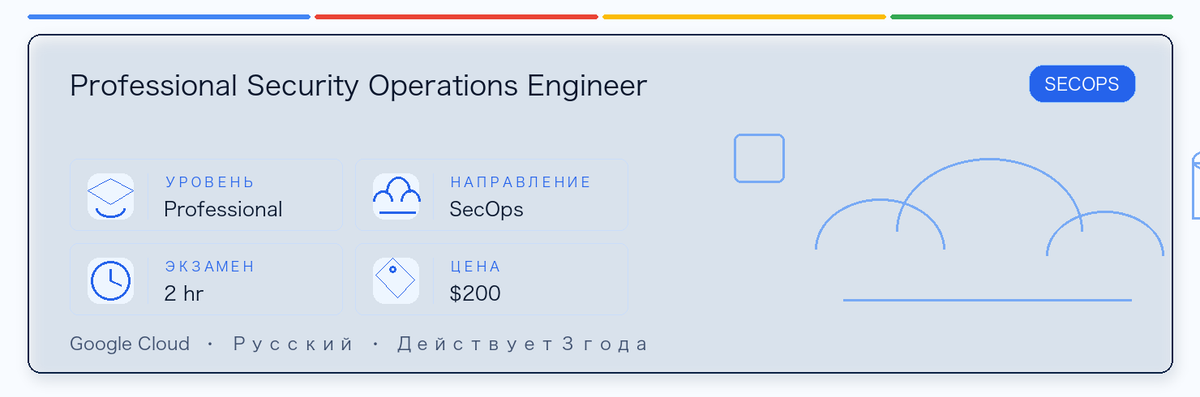 Практическое руководство по Professional Security Operations Engineer: кому подходит, зачем сдавать, как готовиться и место в пути Google.